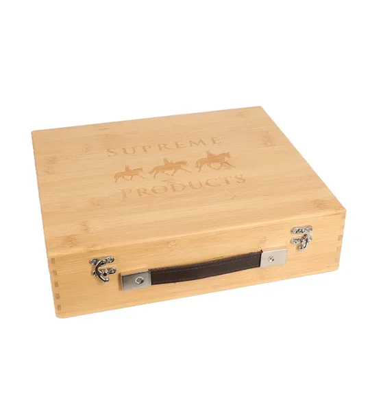 Supreme Products Gleaming Grooming Box 34cm x 39cm Wood