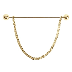 Supreme Products Class Act Collar Pin Gold
