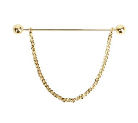 Supreme Products Class Act Collar Pin Gold