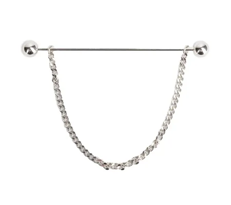 Supreme Products Class Act Collar Pin Silver