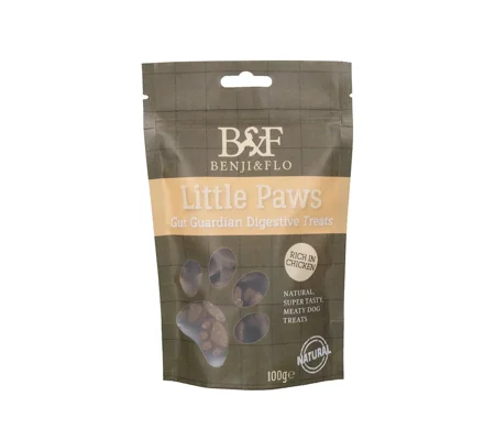 Benji & Flo Little Paws Gut Guardian Digestive Treats 100g