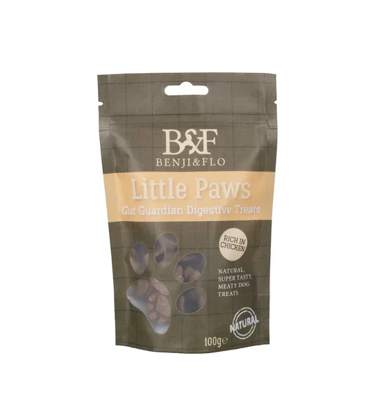 Benji & Flo Little Paws Gut Guardian Digestive Treats 100g