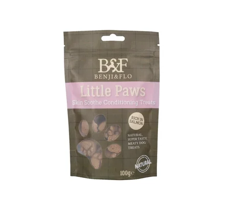 Benji & Flo Little Paws Skin Soothe Conditioning Treats 100g
