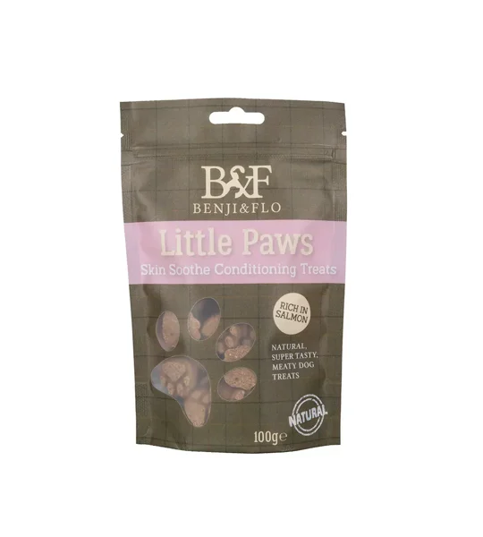 Benji & Flo Little Paws Skin Soothe Conditioning Treats 100g