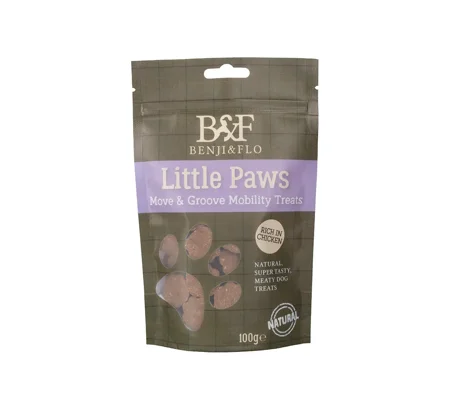 Benji & Flo Little Paws Move & Groove Mobility Treats 100g