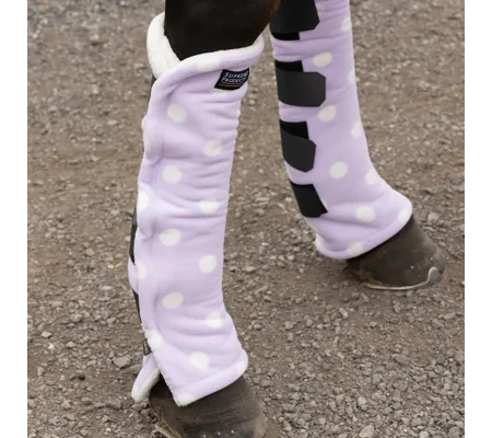 Supreme Products Dotty Fleece Boots Lavish Lilac