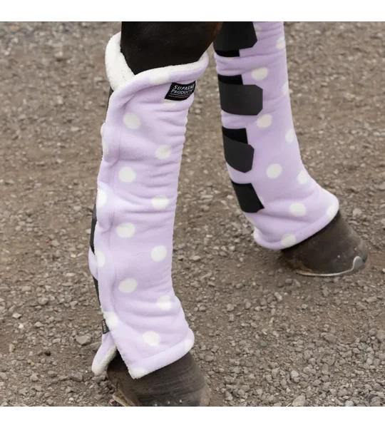 Supreme Products Dotty Fleece Boots Lavish Lilac