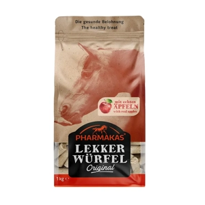 Pharmakas Lekkerwurfel 1kg Apple
