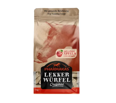 Pharmakas Lekkerwurfel 1kg Apple
