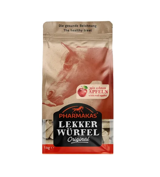 Pharmakas Lekkerwurfel 1kg Apple