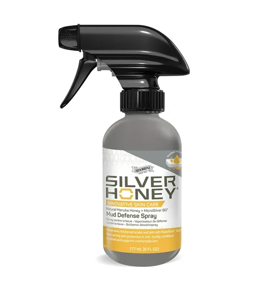 Absorbine Silver Honey Mud Defense Spray 177ml horse care product