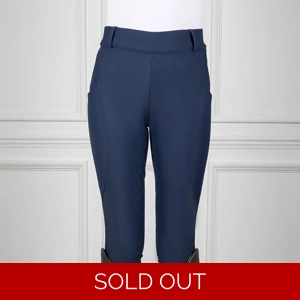 Coldstream Balmore Thermal Riding Tights  Navy