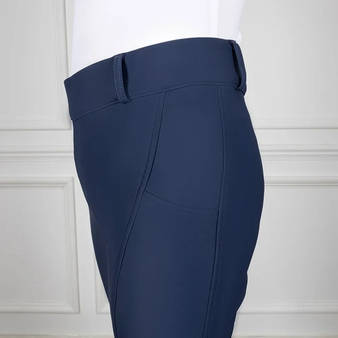 Additional Image for Coldstream Balmore Thermal Riding Tights  Navy