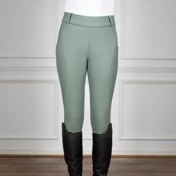 Coldstream Balmore Thermal Riding Tights  Sage