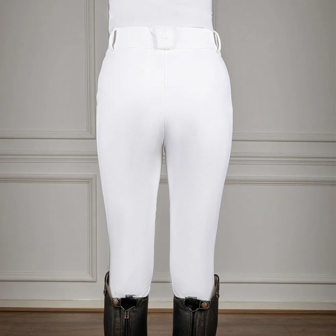 Additional Image for Coldstream Balmore Thermal Riding Tights  White