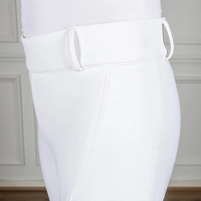 Additional Image for Coldstream Balmore Thermal Riding Tights  White