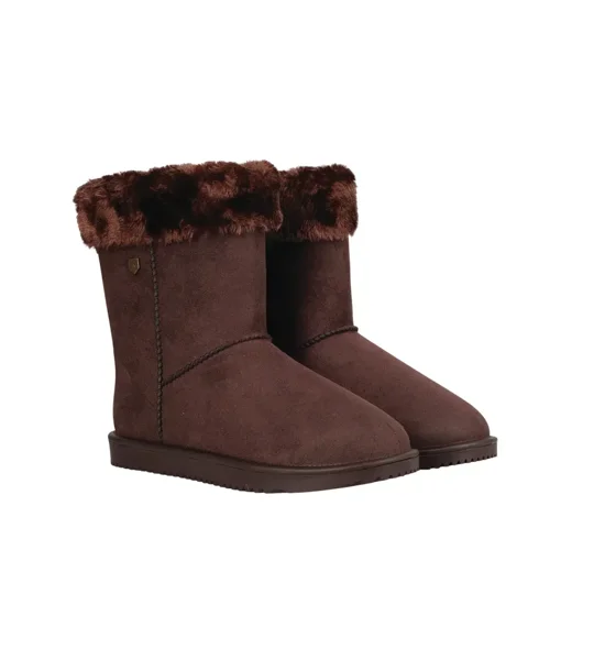 Hy Equestrian Chisworth Waterproof Fleece Boot Chocolate