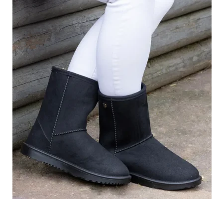 Hy Equestrian Children's Chisworth Waterproof Fleece Boot Black