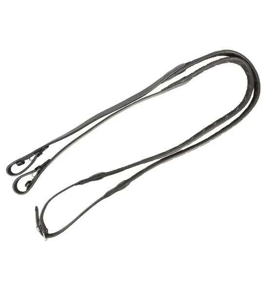 ProPresicce Bio Grip Reins by Hy Equestrian Black