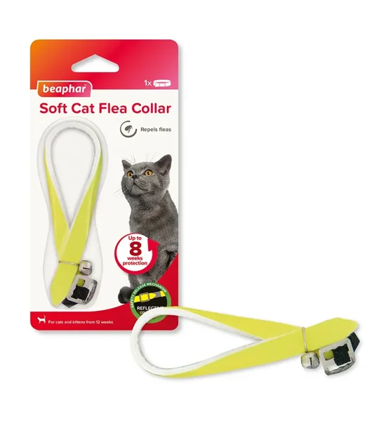 Beaphar Reflective Soft Cat Flea Collar