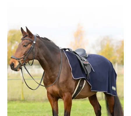 StormX Original Fleece Exercise Sheet Navy/Grey