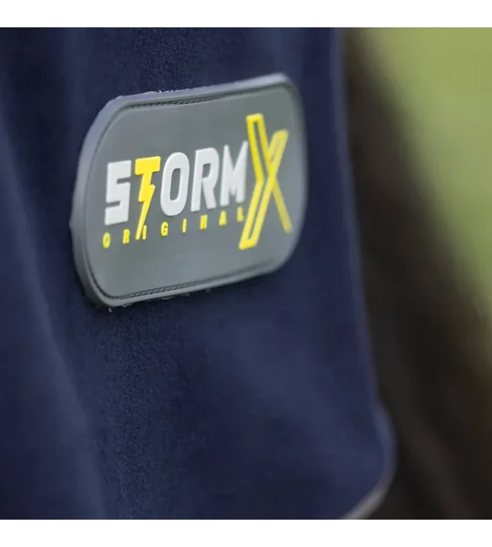 StormX Original Fleece Exercise Sheet Navy/Grey