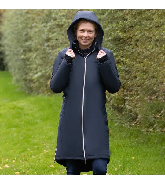 Hy Equestrian Synergy Guard Waterproof Coat Navy