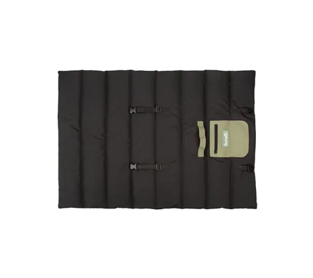 Scruffs Expedition Roll Up Travel Pet Bed 100cm x 70cm Khaki Green