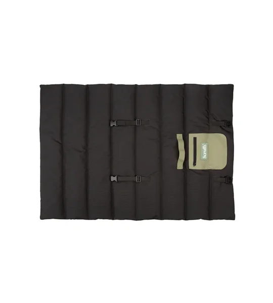 Scruffs Expedition Roll Up Travel Pet Bed 100cm x 70cm Khaki Green
