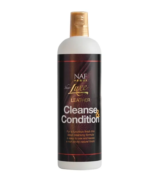 NAF Sheer Luxe Leather Cleanse & Condition - 500ml