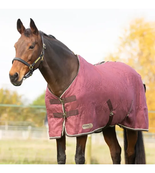StormX Original Luxury Show Rug Burgundy/Cream