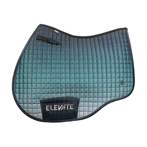 Hy Equestrian Elevate Saddle Pad Navy/olive green