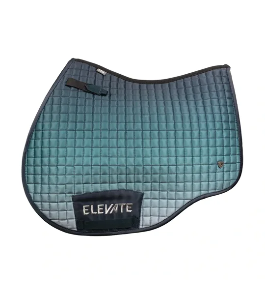 Hy Equestrian Elevate Saddle Pad Navy/olive green