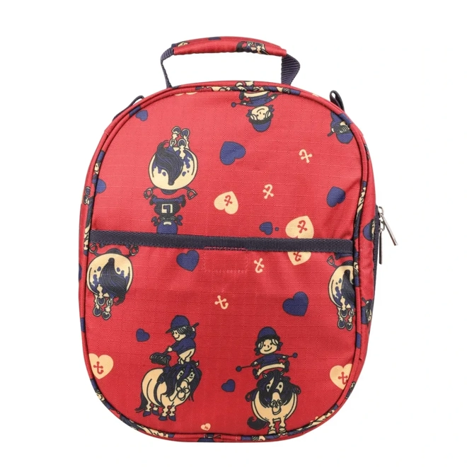 Additional Image for Hy Equestrian Thelwell Collection Balancing Act Hat Bag One Size Red/Navy
