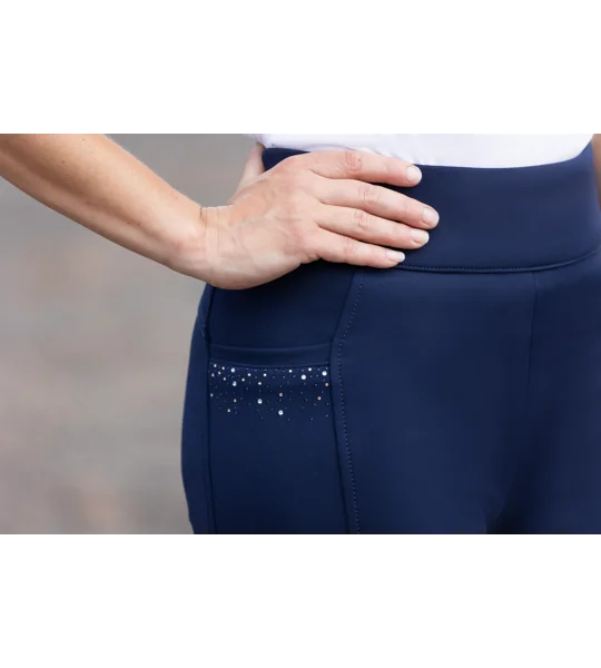 Hy Equestrian Roka Regal Riding Tights Navy