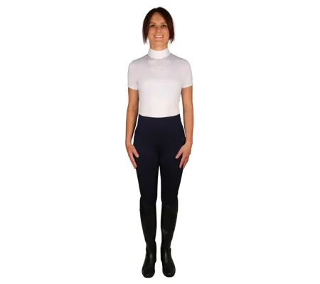 Hy Equestrian Roka Regal Riding Tights Navy