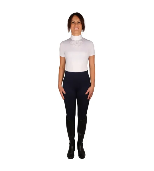 Hy Equestrian Roka Regal Riding Tights Navy