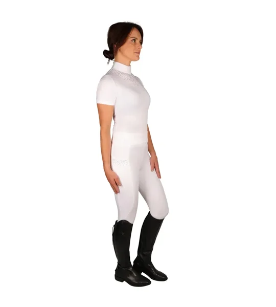 Hy Equestrian Roka Regal Riding Tights White