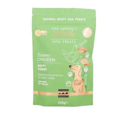Supreme Products Pawfect Pooch Happy Tummy Digestive Treats 100g