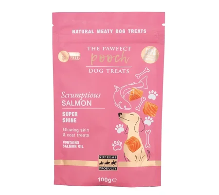 Supreme Products Pawfect Pooch Super Shine Glowing Coat Treats 100g