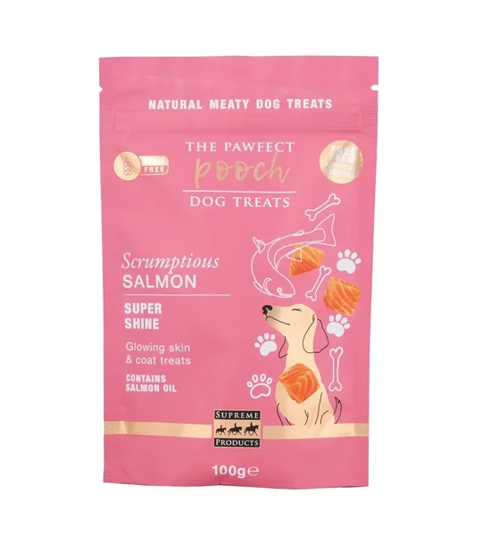 Supreme Products Pawfect Pooch Super Shine Glowing Coat Treats 100g