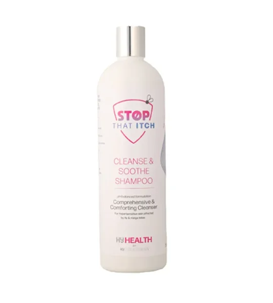 HyHEALTH STOP THAT ITCH Cleanse & Soothe Shampoo by Hy Equestrian 500ml