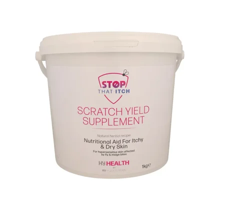 HyHEALTH STOP THAT ITCH Scratch Yield Supplement by Hy Equestrian 1kg