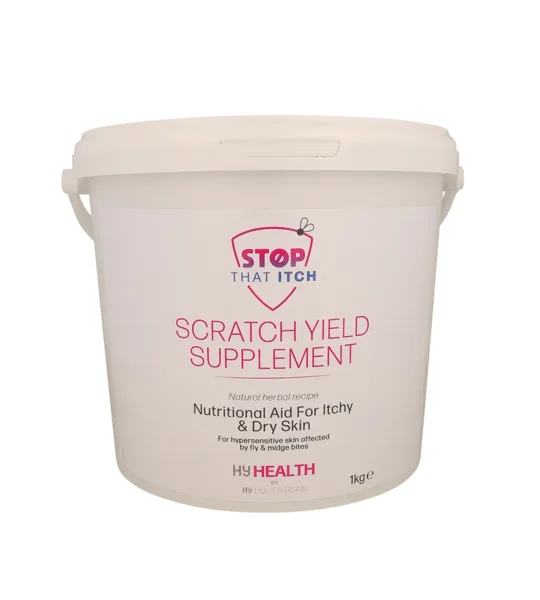HyHEALTH STOP THAT ITCH Scratch Yield Supplement by Hy Equestrian 1kg