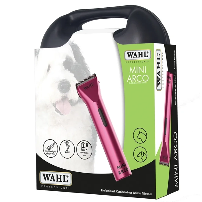 Additional Image for Wahl Mini Arco Trimmer Kit - Pink