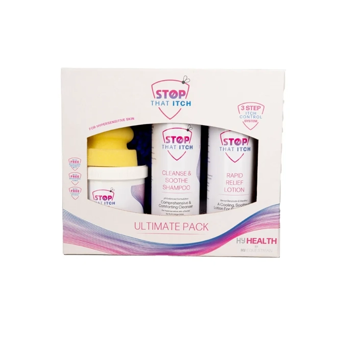 product Image for HyHEALTH STOP THAT ITCH Ultimate Pack by Hy Equestrian
