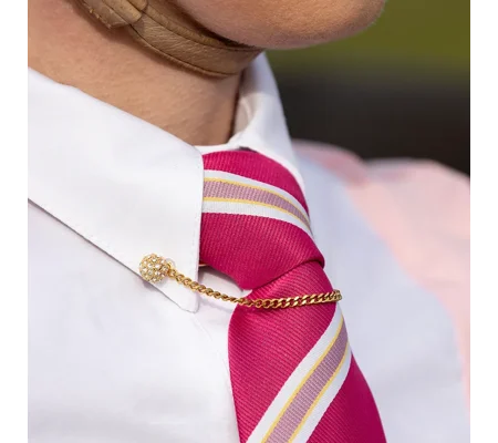 Supreme Products Glitz & Glam Collar Pin - Gold/Silver