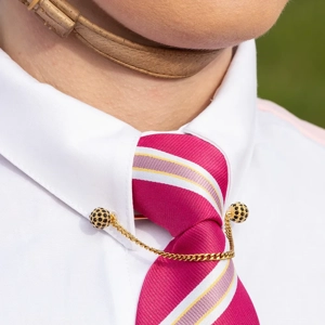 Supreme Products Glitz & Glam Collar Pin - Gold/Black