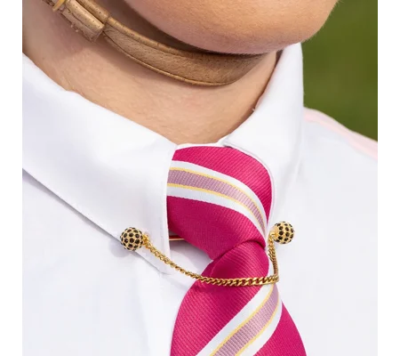 Supreme Products Glitz & Glam Collar Pin - Gold/Black