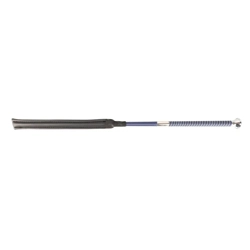 Hy Equestrian Legal Jump Bat with Braided Handle  Navy/Grey